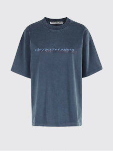 �A���L�T���_�[���� ALEXANDER WANG �|���V���c T�V���c ���f�B�[�X �u���[ T-shirts and polo shirts UCC3251847 �֐� �������� 2025AW gi