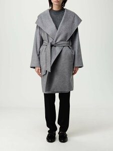 �}�b�N�X�}�[�� �X�e���f�B�I MAX MARA STUDIO �g�����`�R�[�g �R�[�g ���f�B�[�X �O���[ Coats and trench coats 2526016061600 Grey �֐� �������� 2025AW gi