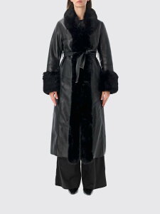 �A�[�o���R�[�h URBANCODE �g�����`�R�[�g �R�[�g ���f�B�[�X �u���b�N Coats and trench coats BJ20432 Black �֐� �������� 2026AW gi