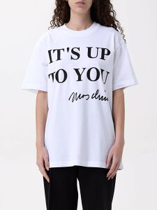 ���X�L�[�m�N�`���[�� MOSCHINO COUTURE �|���V���c T�V���c ���f�B�[�X �z���C�g T-shirts and polo shirts 07010441 �֐� �������� 2025SS gi