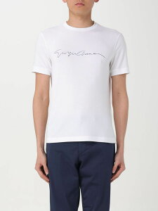 �W�����W�I �A���}�[�j GIORGIO ARMANI T�V���c �����Y �z���C�g T-shirts 6GST56SJP4Z �֐� �������� 2026SS gi