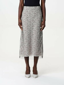�t�F���f�B FENDI �X�J�[�g ���f�B�[�X �z���C�g Skirts FQ7641AUP7 �֐� �������� 2025SS gi
