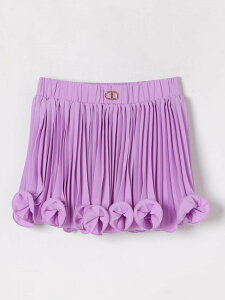 �c�C���Z�b�g TWINSET �~�j�o�b�O �X�J�[�g �K�[���Y �p�[�v�� Mini-skirts 251GJ2QQ5 �֐� �������� 2025AW gi