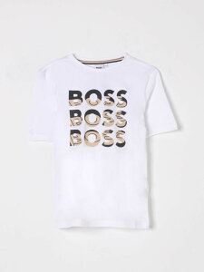 �q���[�S �{�X HUGO BOSS �����O�X���[�uT�V���c T�V���c �{�[�C�Y �z���C�g Long sleeve t-shirts J52038 �֐� �������� 2025AW gi