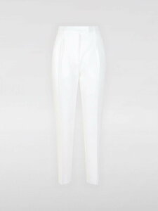 �}�b�N�X�}�[�� �X�e���f�B�I MAX MARA STUDIO �Y�{�� �p���c ���f�B�[�X �z���C�g Trousers 2516131031600 �֐� �������� 2025AW gi