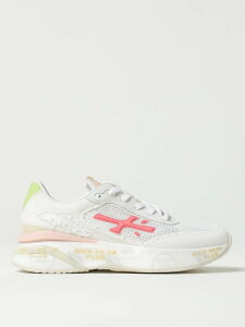 �v���~�A�[�^ PREMIATA �X�j�[�J�[ ���f�B�[�X �z���C�g Sneakers MOERUND 6736 ~ �֐� �������� 2025AW gi