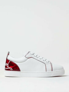 �N���X�`�������u�^�� CHRISTIAN LOUBOUTIN �X�j�[�J�[ ���f�B�[�X �z���C�g Sneakers 1250319 �֐� �������� 2025AW gi