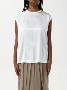 �u���l���N�`�l�� BRUNELLO CUCINELLI T�V���c �g�b�v�X ���f�B�[�X �x�[�W�� T-shirts and tops M0C59EH500 �֐� �������� 2025AW gi