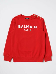 �o���}�� BALMAIN �N���[�l�b�N�W�����p�[ �j�b�g�E�F�A �{�[�C�Y ���b�h Crew neck jumpers BS4Q30Z0001 �֐� �������� 2025AW gi
