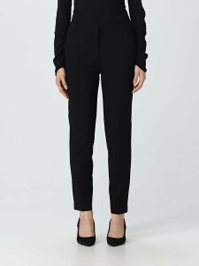 �s���R PINKO �Y�{�� �p���c ���f�B�[�X �u���b�N Trousers 100155A15M �֐� �������� 2025AW gi