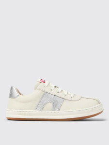 �J���y�[�� CAMPER �t���b�g�X�j�[�J�[ �X�j�[�J�[ �{�[�C�Y �z���C�g Flat sneakers K800552-010 RUNNER �֐� �������� 2025SS gi