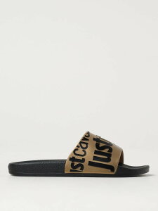 �W���X�g �J���@�� JUST CAVALLI �t���b�g�V���[�Y �T���_�� �����Y Flat Shoes 78QA3SZ1ZS785 �֐� �������� 2025SS gi