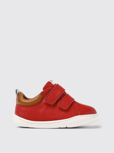 �J���y�[�� CAMPER �t���b�g�X�j�[�J�[ �X�j�[�J�[ �{�[�C�Y ���b�h Flat sneakers K800405-048 PEU �֐� �������� 2025SS gi