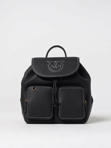 �s���R PINKO �����b�N�T�b�N �o�b�N�p�b�N ���f�B�[�X �u���b�N Backpacks and bum bags 104351A1LF �֐� �������� 2025AW gi