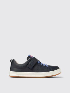 �J���y�[�� CAMPER �t���b�g�X�j�[�J�[ �X�j�[�J�[ �{�[�C�Y �u���[ Flat sneakers K800247-028 RUNNER �֐� �������� 2025SS gi