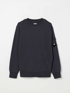 �V�[�s�[�J���p�j�[ C.P. COMPANY �N���[�l�b�N�W�����p�[ �j�b�g�E�F�A �{�[�C�Y �u���[ Crew neck jumpers CUF00XLCA69 Blue �֐� �������� 2025AW gi