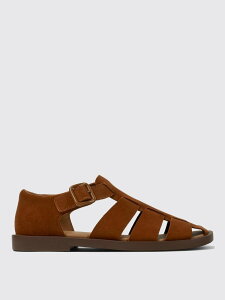 �J���y�[�� CAMPER �t���b�g�V���[�Y �T���_�� �����Y �u���E�� Flat Shoes K101011-003 DON �֐� �������� 2025SS gi