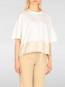 �t�@�r�A�i �t�B���b�s FABIANA FILIPPI �|���V���c T�V���c ���f�B�[�X �z���C�g T-shirts and polo shirts JED275F615L456 �֐� �������� 2025AW gi