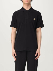 ���[�X �i�b�N���Y MOOSE KNUCKLES �|���V���c �����Y �u���b�N Polo shirts M34MT712G �֐� �������� 2025AW gi