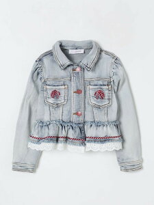 ���i���U MONNALISA �o�C�J�[�W���P�b�g �W���P�b�g �K�[���Y �u���[ Biker jackets 19E104NP5020 �֐� �������� 2025AW gi