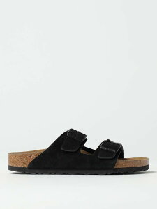 �r���P���V���g�b�N BIRKENSTOCK �t���b�g�V���[�Y �T���_�� �����Y �u���b�N Flat Shoes 1027164 ~ �֐� �������� 2025AW gi
