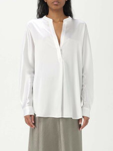 ���B���X VINCE T�V���c �g�b�v�X ���f�B�[�X �z���C�g T-shirts and tops VR84511926 �֐� �������� 2025AW gi