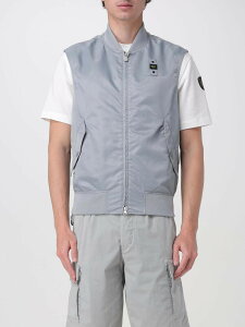 �u���E�A�[ BLAUER �W�� �x�X�g �����Y �O���[ Vests 25SBLUX01218007108 �֐� �������� 2025SS gi