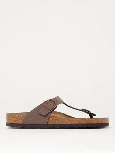 �r���P���V���g�b�N BIRKENSTOCK �t���b�g�V���[�Y �T���_�� �����Y �u���E�� Flat Shoes 0043751 ~ �֐� �������� 2026SS gi