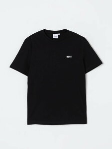 �q���[�S �{�X HUGO BOSS �����O�X���[�uT�V���c T�V���c �{�[�C�Y �u���b�N Long sleeve t-shirts J25P23 �֐� �������� 2025AW gi