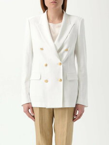 �^���A�g�[�� TAGLIATORE �X�[�c�W���P�b�g �X�[�c �W���P�b�g ���f�B�[�X �z���C�g Suit Jackets JPARIGI10B340159 White �֐� �������� 2025AW gi