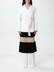 �}�b�N�X�}�[�� �X�e���f�B�I MAX MARA STUDIO �g�����`�R�[�g �R�[�g ���f�B�[�X �z���C�g Coats and trench coats 2516011011600 �֐� �������� 2025AW gi