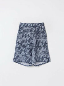 FENDI FENDI �V���[�g�p���c�@�p���c �V���[�c �K�[���Y �u���[ Shorts JMF531AUK2 �֐� �������� 2025AW gi