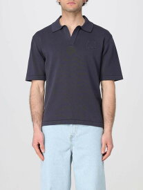 メゾン キツネ MAISON KITSUNE ポロシャツ メンズ グレー Polo shirts OM00205KT1135 関税 送料無料 2025AW gi