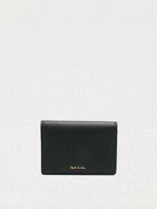 �|�[���X�~�X PAUL SMITH �J�[�h�z���_�[ ���z �����Y �u���b�N Wallets and Card Holders M1A6758CMULTI �֐� �������� 2025SS gi