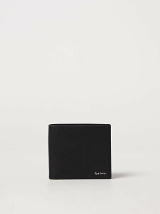 �|�[���X�~�X PAUL SMITH �J�[�h�z���_�[ ���z �����Y �u���b�N Wallets and Card Holders M1A4832PMINUN �֐� �������� 2025SS gi