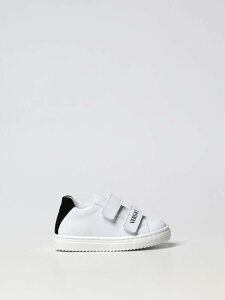 ���F���T�[�`�F VERSACE �t���b�g�X�j�[�J�[ �X�j�[�J�[ �{�[�C�Y �z���C�g Flat sneakers 10085191A00252 �֐� �������� 2025AW gi