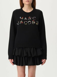 �}�[�N �W�F�C�R�u�X MARC JACOBS �Z�[�^�[ �j�b�g�E�F�A ���f�B�[�X �u���b�N Knitwear 2S5RTP001K26 �֐� �������� 2025SS gi