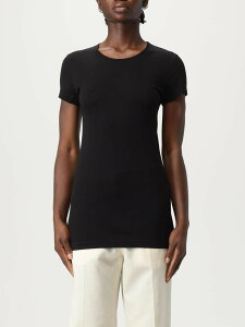 �����[�� LEMAIRE �|���V���c T�V���c ���f�B�[�X �u���b�N T-shirts and polo shirts TO1352LJ1018 �֐� �������� 2025AW gi