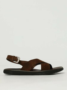 �v���~�A�[�^ PREMIATA �t���b�g�V���[�Y �T���_�� �����Y �u���E�� Flat Shoes 32164 ~ �֐� �������� 2025AW gi