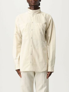 �����[�� LEMAIRE �V���c ���f�B�[�X �x�[�W�� Shirts SH1148LF1207 �֐� �������� 2025SS gi