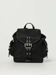 �K�j�[ GANNI �����b�N�T�b�N �o�b�N�p�b�N ���f�B�[�X �u���b�N Backpacks and bum bags A6528 �֐� �������� 2025AW gi