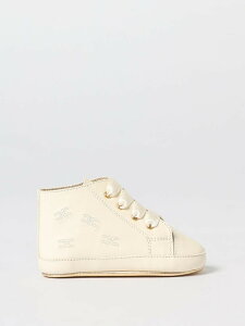 �G���U�x�b�^ �t�����L ELISABETTA FRANCHI LA MIA BAMBINA ����X�j�[�J�[ �X�j�[�J�[ �K�[���Y High top sneakers F0A9E0319 �֐� �������� 2025AW gi