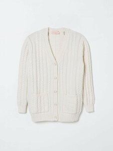 �G���U�x�b�^ �t�����L ELISABETTA FRANCHI LA MIA BAMBINA �N���[�l�b�N�W�����p�[ �j�b�g�E�F�A �K�[���Y Crew neck jumpers EFMA172FL230 �֐� �������� 2025AW gi