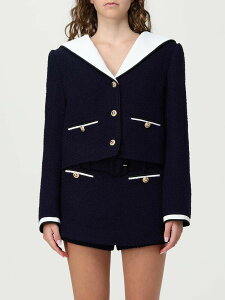 �Z���t �|�[�g���[�g SELF PORTRAIT �X�[�c�W���P�b�g �X�[�c �W���P�b�g ���f�B�[�X �u���[ Suit Jackets PF25034JBL �֐� �������� 2025AW gi