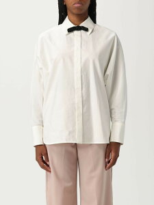 �}�b�N�X�}�[�� �X�e���f�B�I MAX MARA STUDIO �V���c ���f�B�[�X �z���C�g Shirts 2526116043600 �֐� �������� 2025AW gi