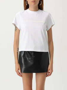 �A���L�T���_�[���� ALEXANDER WANG �|���V���c T�V���c ���f�B�[�X �z���C�g T-shirts and polo shirts 1CC3251103 �֐� �������� 2025AW gi