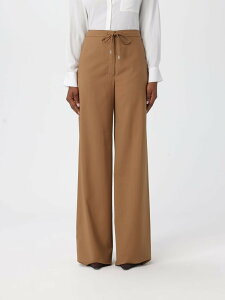 �}�b�N�X�}�[�� �X�e���f�B�I MAX MARA STUDIO �Y�{�� �p���c ���f�B�[�X �x�[�W�� Trousers 2526136051600 �֐� �������� 2025AW gi