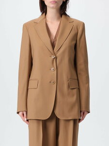 �}�b�N�X�}�[�� �X�e���f�B�I MAX MARA STUDIO �X�[�c�W���P�b�g �X�[�c �W���P�b�g ���f�B�[�X �x�[�W�� Suit Jackets 2526046101600 Beige �֐� �������� 2025AW gi