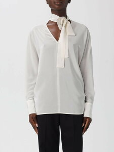 �}�b�N�X�}�[�� �X�e���f�B�I MAX MARA STUDIO T�V���c �g�b�v�X ���f�B�[�X �z���C�g T-shirts and tops 2526116051600 �֐� �������� 2025AW gi