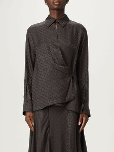 �t�F���f�B FENDI �V���c ���f�B�[�X �u���E�� Shirts FS8287AUQG �֐� �������� 2025AW gi